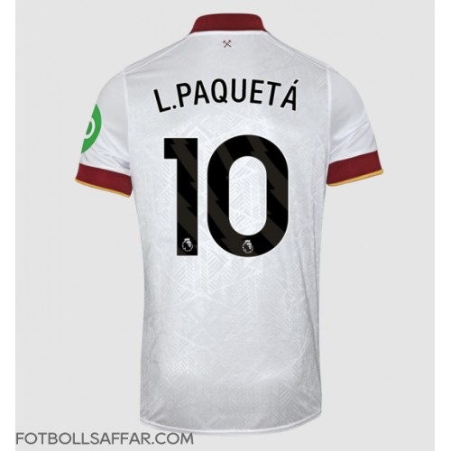 West Ham United Lucas Paqueta #10 Tredjeställ 2024-25 Kortärmad